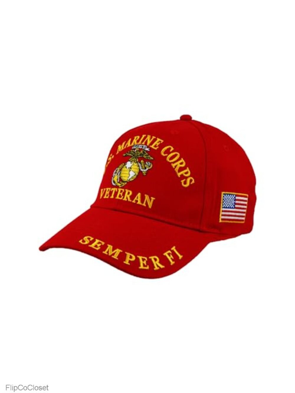 Officially Licensed USMC Baseball Cap | 100% Cotton Adjustable Hat